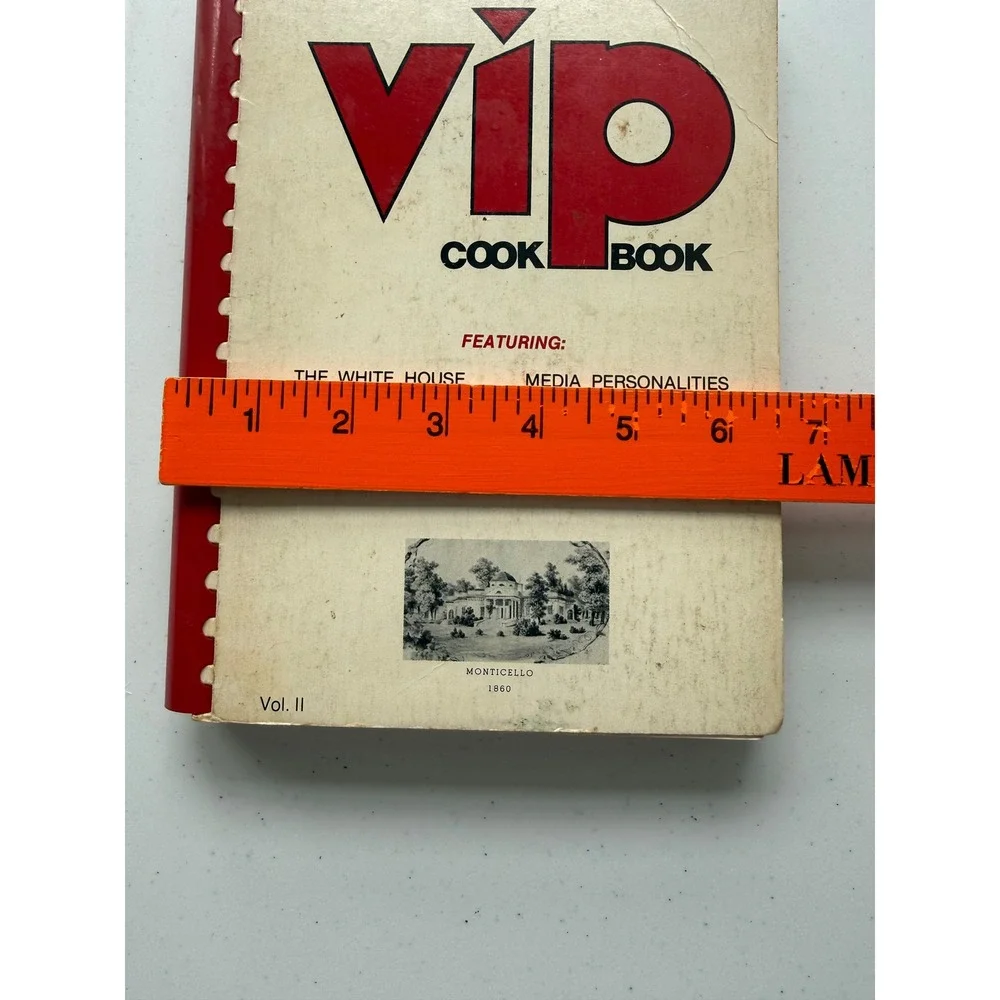 Vintage 1977 VIP Cookbook Vol 2 American Cancer Society Richmond Virginia 350pgs